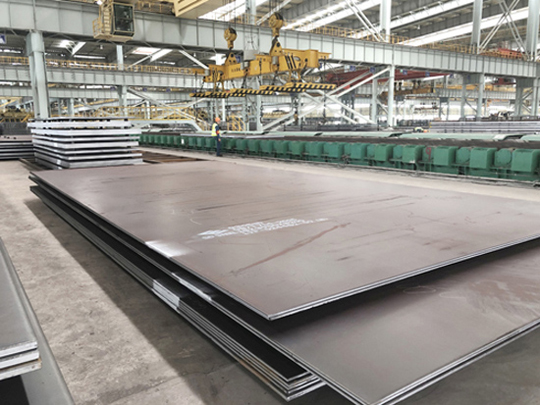 BBN steel S355J0 hot rolled plate Tianjin stock in 500 tons