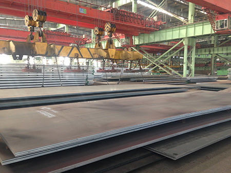 What is the recommended heat treatment for SA516 steel plate