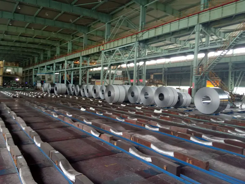 Cold rolling process of QSTE500TM steel